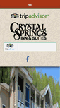 Mobile Screenshot of crystalspringstowanda.com